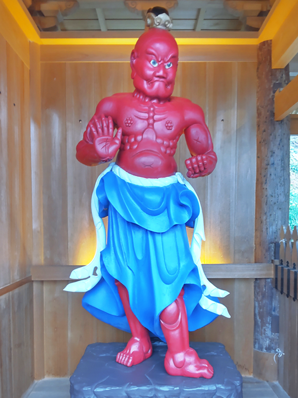 飯山観音長谷寺 阿吽